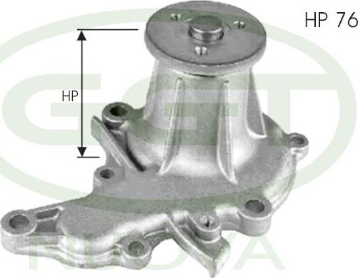 GGT PA12378 - Водяной насос autospares.lv