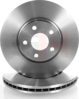 GH GH-402508 - Тормозной диск autospares.lv