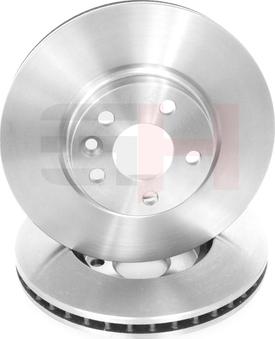 GH GH-402507 - Тормозной диск autospares.lv