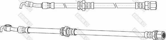 Girling 9004948 - Тормозной шланг autospares.lv