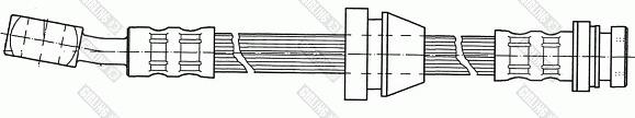 Girling 9004499 - Тормозной шланг autospares.lv