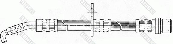 Girling 9004412 - Тормозной шланг autospares.lv