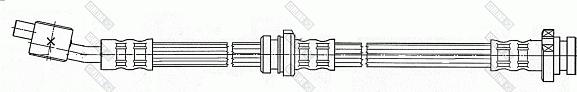 Girling 9004481 - Тормозной шланг autospares.lv