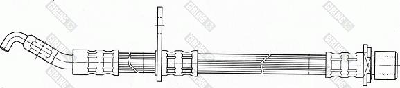 Girling 9004432 - Тормозной шланг autospares.lv