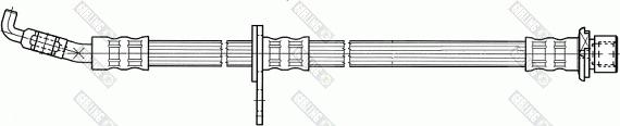 Girling 9004693 - Тормозной шланг autospares.lv