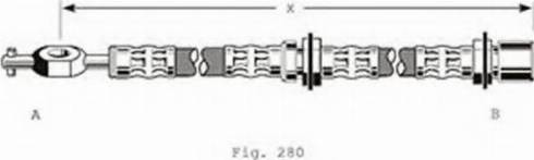 Girling 9004184 - Тормозной шланг autospares.lv