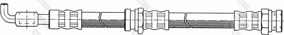 Girling 9004122 - Тормозной шланг autospares.lv