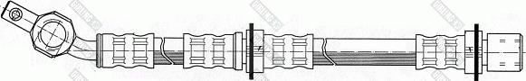 Girling 9004177 - Тормозной шланг autospares.lv