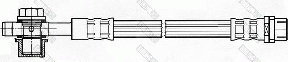 Girling 9004351 - Тормозной шланг autospares.lv