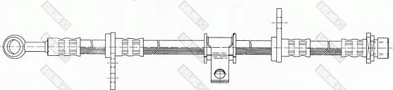 Girling 9004369 - Тормозной шланг autospares.lv