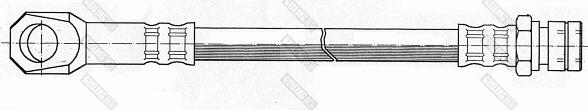 Girling 9004307 - Тормозной шланг autospares.lv