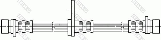 Girling 9004315 - Тормозной шланг autospares.lv