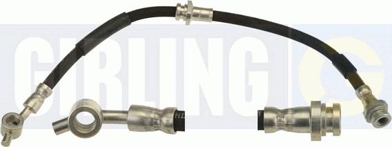 Girling 9004325 - Тормозной шланг autospares.lv