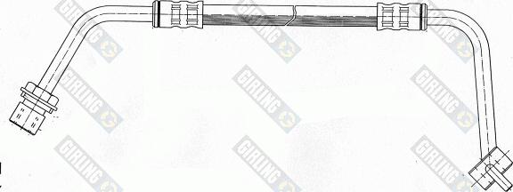 Girling 9004253 - Тормозной шланг autospares.lv