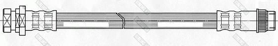 Girling 9001434 - Тормозной шланг autospares.lv