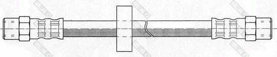 Girling 9001106 - Тормозной шланг autospares.lv