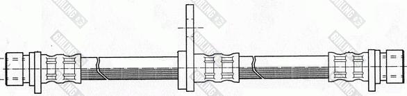 Girling 9001172 - Тормозной шланг autospares.lv