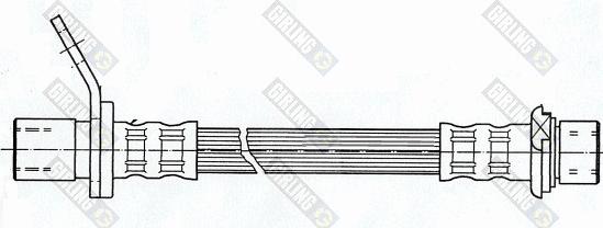 Girling 9001391 - Тормозной шланг autospares.lv