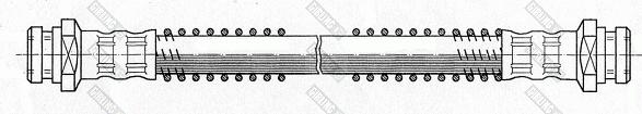 Girling 9001301 - Тормозной шланг autospares.lv