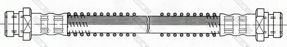 Girling 9001206 - Тормозной шланг autospares.lv