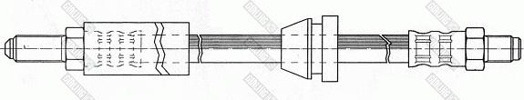 Girling 9003132 - Тормозной шланг autospares.lv