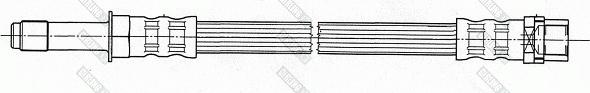 Girling 9002478 - Тормозной шланг autospares.lv