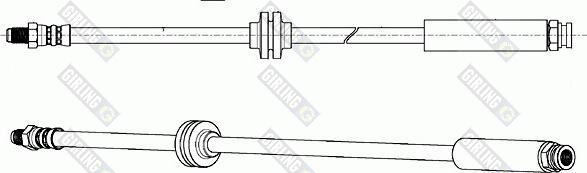 Girling 9002642 - Тормозной шланг autospares.lv