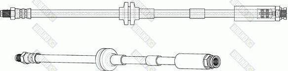 Girling 9002628 - Тормозной шланг autospares.lv