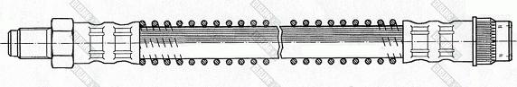 Girling 9002105 - Тормозной шланг autospares.lv