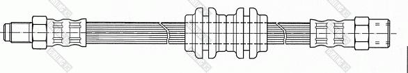 Girling 9002112 - Тормозной шланг autospares.lv