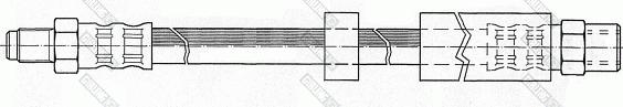 Girling 9002349 - Тормозной шланг autospares.lv