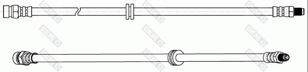 Girling 9002313 - Тормозной шланг autospares.lv