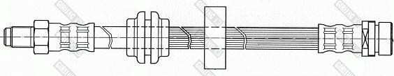 Girling 9002257 - Тормозной шланг autospares.lv