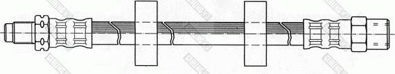 Girling 9002202 - Тормозной шланг autospares.lv