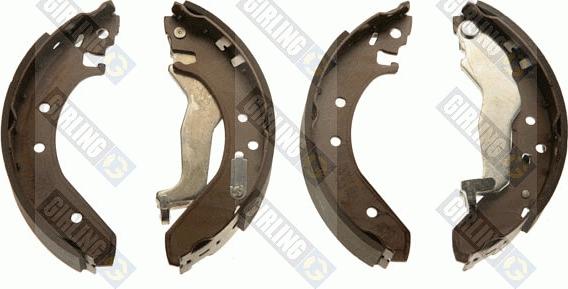 Girling 5162461 - Комплект тормозных колодок, барабанные autospares.lv