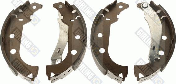 Girling 5184843 - Комплект тормозных колодок, барабанные autospares.lv