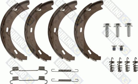 Girling 5184819 - Комплект тормозов, ручник, парковка autospares.lv