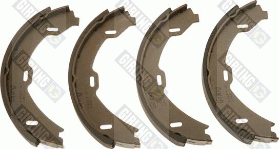 Girling 5184829 - Комплект тормозов, ручник, парковка autospares.lv