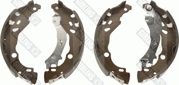 Girling 5184749 - Комплект тормозных колодок, барабанные autospares.lv