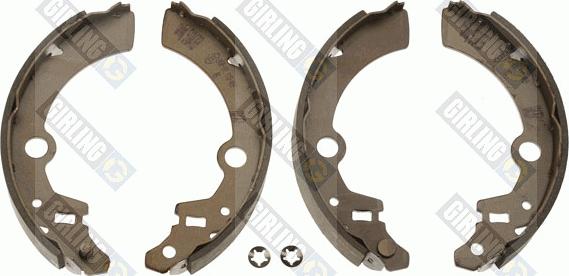 Girling 5184769 - Комплект тормозных колодок, барабанные autospares.lv