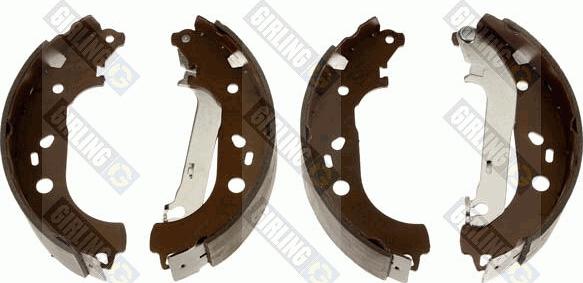 Girling 5184716 - Комплект тормозных колодок, барабанные autospares.lv