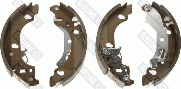 Girling 5184736 - Комплект тормозных колодок, барабанные autospares.lv