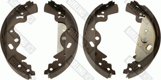 Girling 5184771 - Комплект тормозных колодок, барабанные autospares.lv