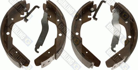 Girling 5181739 - Комплект тормозных колодок, барабанные autospares.lv