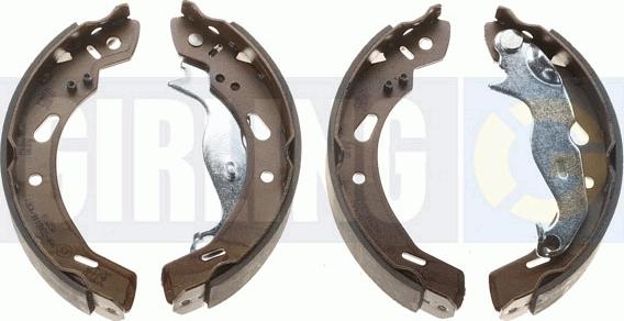 Girling 5188141 - Комплект тормозных колодок, барабанные autospares.lv