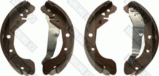 Girling 5187481 - Комплект тормозных колодок, барабанные autospares.lv