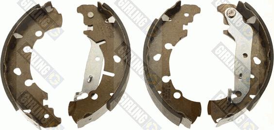 Girling 5187429 - Комплект тормозных колодок, барабанные autospares.lv