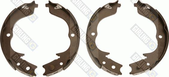 Girling 5187539 - Комплект тормозов, ручник, парковка autospares.lv