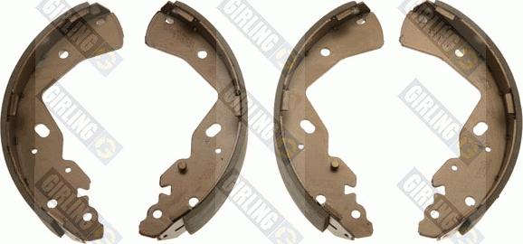 Girling 5187649 - Комплект тормозных колодок, барабанные autospares.lv