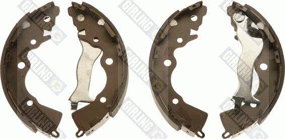 Girling 5187669 - Комплект тормозных колодок, барабанные autospares.lv